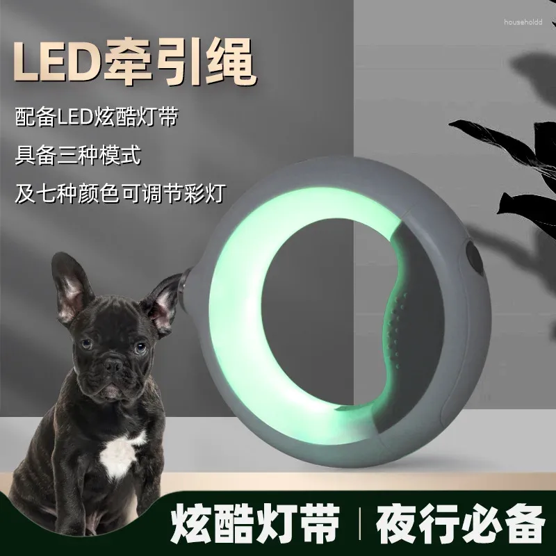 Dog Collars Type Of Retractable Tractor For Outdoor Walking Cat And Universal -selling Pet Product Accessories