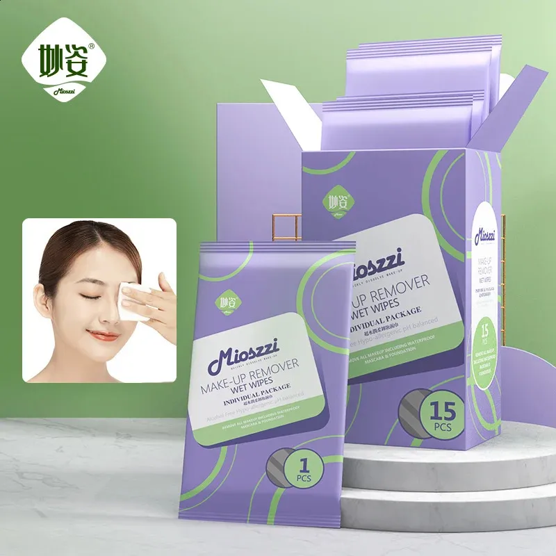 Mioszzi Makeup Remover Wet Wipes 20PCS 240127