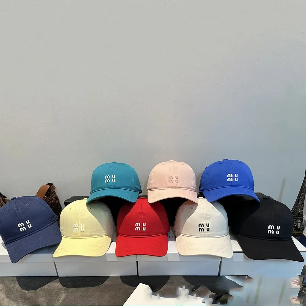 Casquettes de baseball pour femmes de créateurs Printemps Chapeaux décontractés Classiques Casquettes de baseball Design de mode Lettre Casquette Vacances Sports Chapeau polyvalent