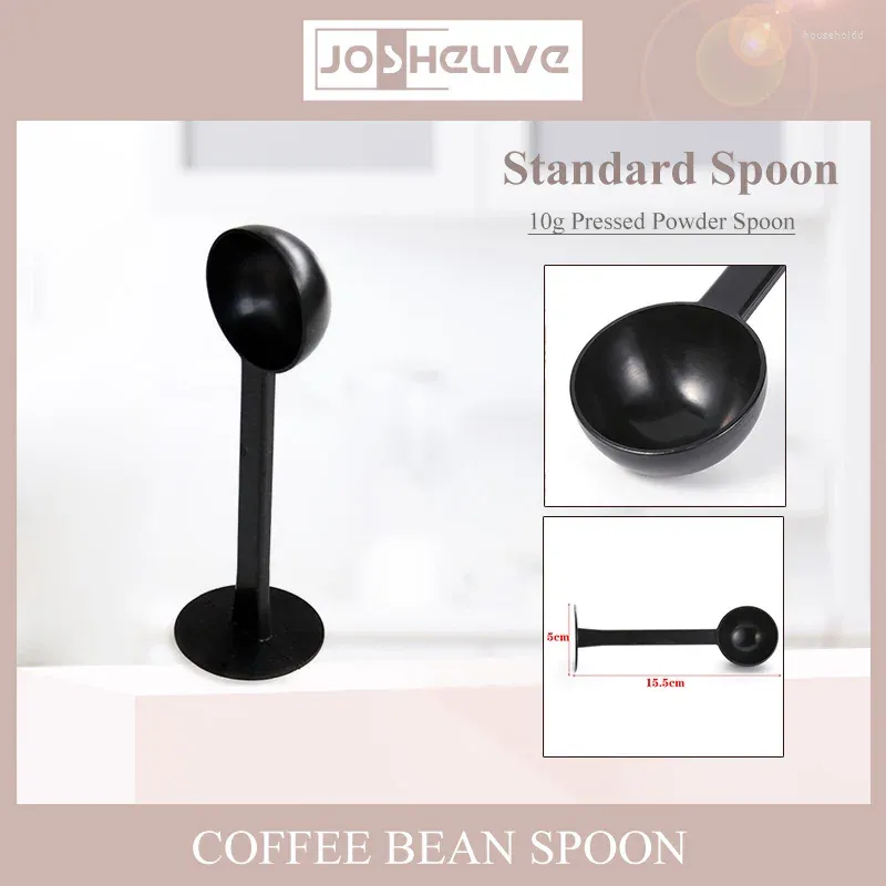 Coffee Scoops 2In1 Bean Spoon 10g Standard Measuring Dual-use Scoop Powder Press Machine Accessories Kitchen Tools