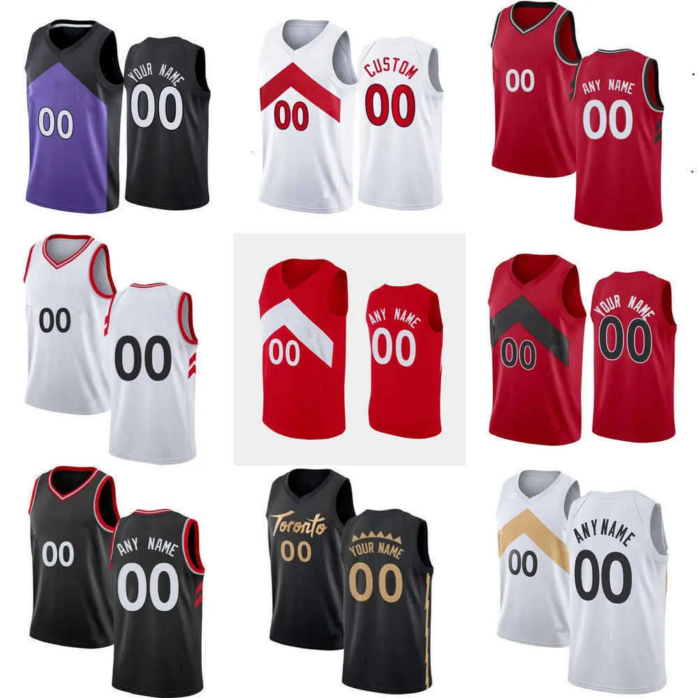 2023 Custom Mens Youth Toronto''Raptors''Jersey 5 Precious Achiuwa 17 Isaac Bonga 25 Chris Boucher 8 Sam Dekker Basketball Jerseys