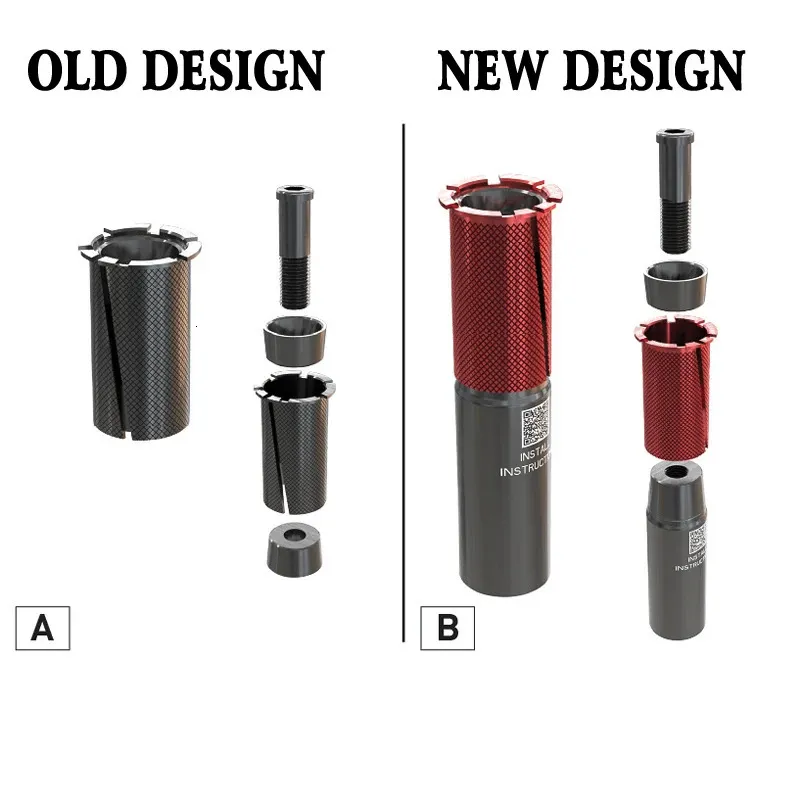 Bike Headset Spacers Aluminum Bike Stem Top Cap Fits 1