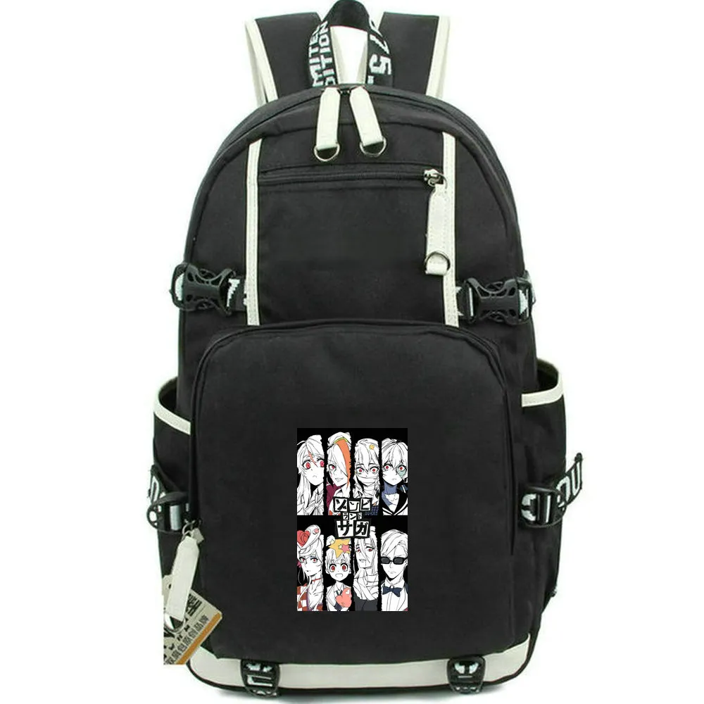 Zombie Land Backpack Zombieland Daypack Revenge School Bag Sage Cartoon Print Rucksack Disual Schoolbag Computer Day Pack