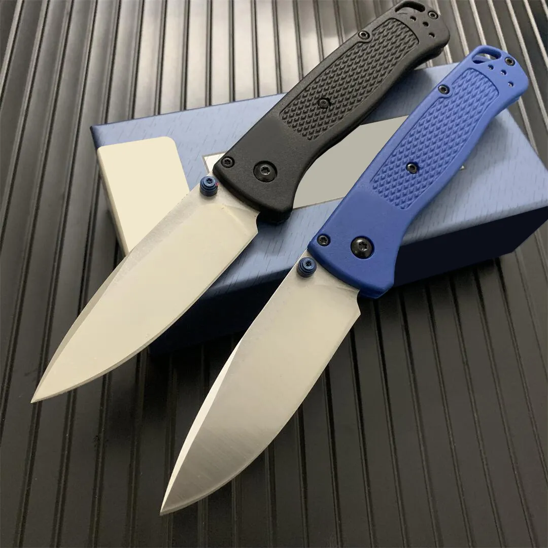 18Models 535/535S Bugout Solding Nóż 3,24 "S30V Satin Plain Polimer Polimer Polymer Hunting Camping Pocket Edc 535-3 535BK-4 BM535 537 Noży narzędzia narzędzia