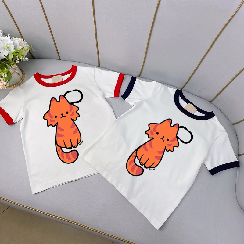 Designer Baby Clothes Kids Summer Cotton T-Shirt Child Letter Printed Clothing Toddlers Boys Girl Tshirts G Toddler T Shirts CYD24020403-6