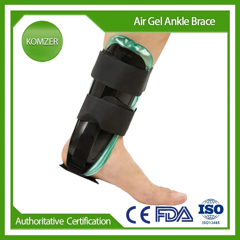 Komzer Air Gel Ankle Brace Strerup Ankle Sprint-Rigid Stabilizer for Spreains Strain