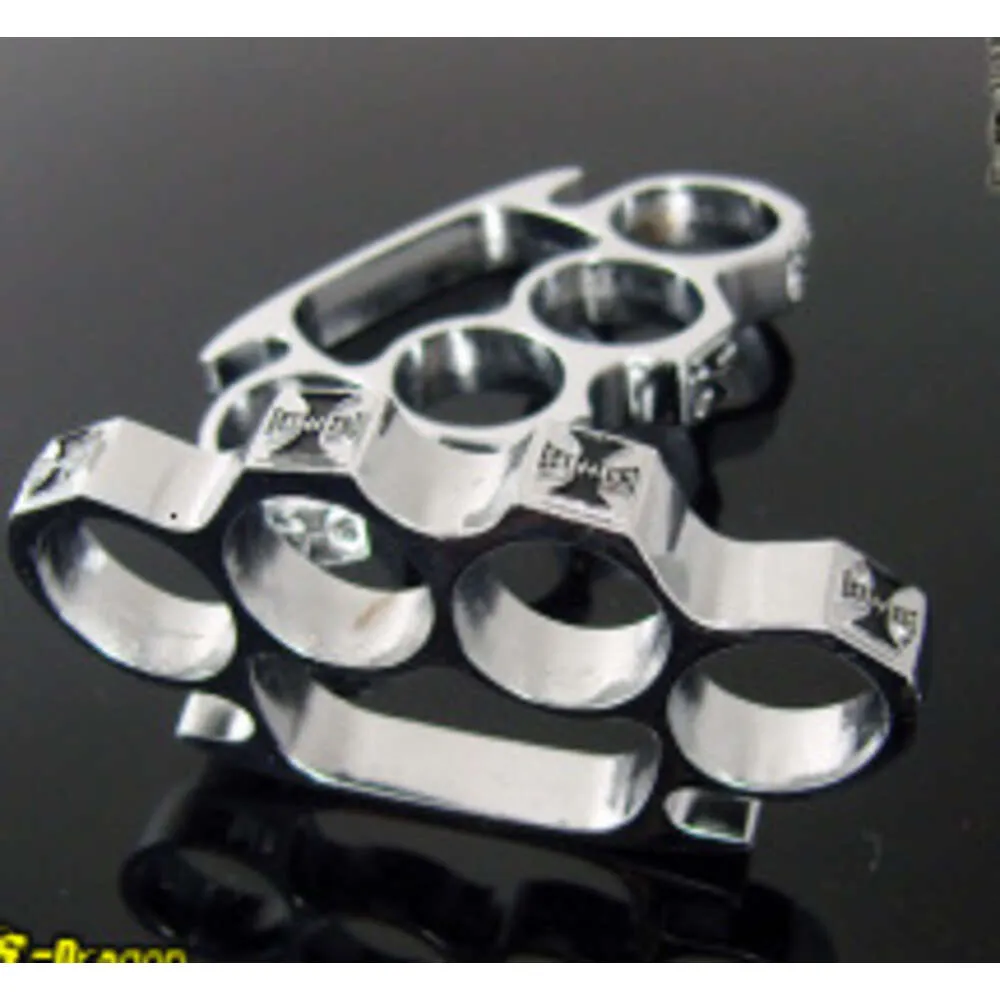Four Finger Self-defense Buckle Tiger Hand Support Fist Zinc Alloy Material Sturdy and Wear-resistant 810ch L01H