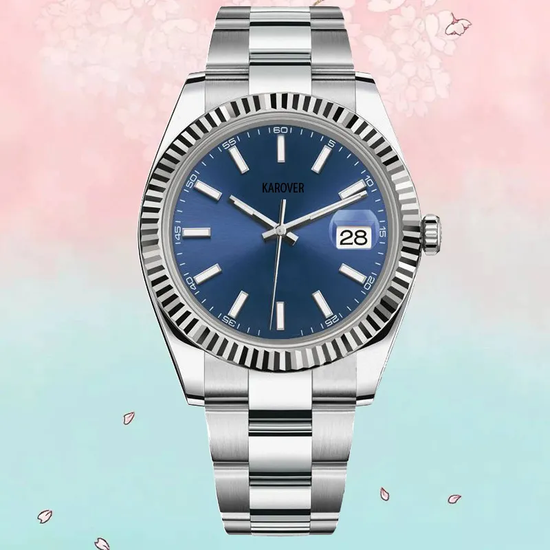 Lady Diamonds Watch For Men Automatic Watch 31mm 36mm 41mm Luxury Watch Date Sapphire Glass Wristwatch 2813 Mekanisk rörelse Rostfritt stålklocka Montre de Luxe