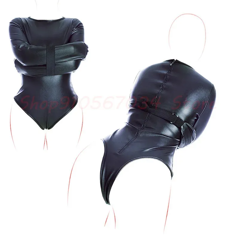 Body En Cuir De Mouton Noir - Style Fétish/BDSM/Babydoll - Fait Main Sur Mesure - Neuf Avec étiquettes