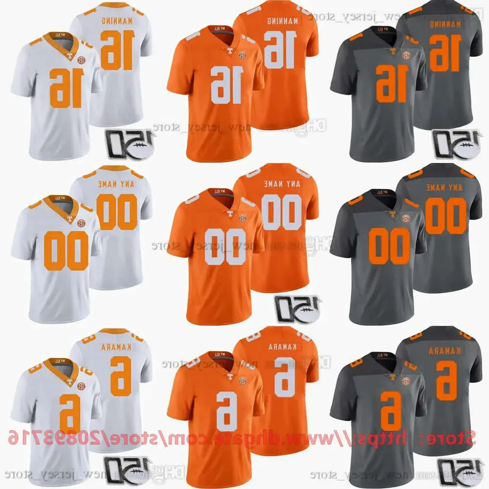 College American Football Wear 150Th Patch BOWL NCAA Football College Men Women Kids Boys Tennessee Volunteers Jersey Youth 6 Alvin Kam High