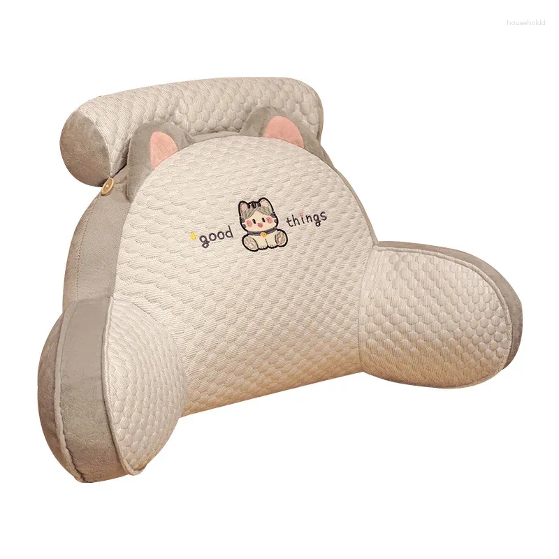 Almohada Oficina de verano Cintura Asiento de coche Cabecera Soporte lumbar Cama para apoyarse en la espalda