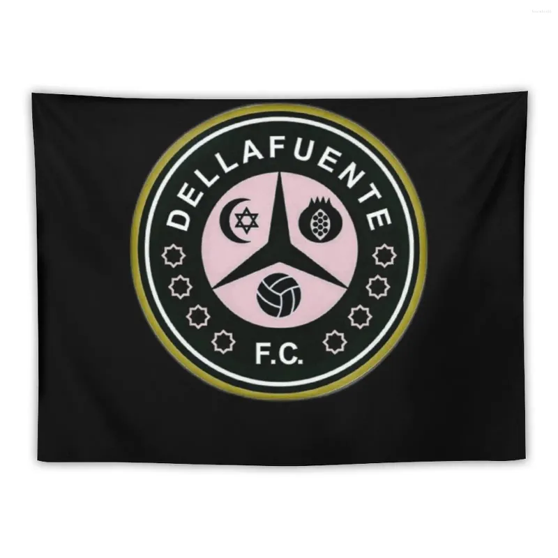 Halmiler Dellafuente FC - Logo 2 Klasik Goblen Dekoratif Duvar Huralları