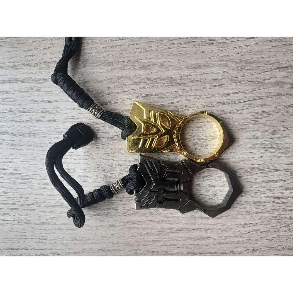 Single Finger Self Defense Buckle Tiger Fist Zinc Alloy Material Durable and Wear Resistant Transformers Transfomers LSKI