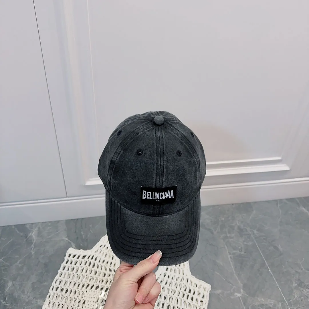 Women's denim baseball cap solid colorful designer hat pretty breathable casual sports hats sticker embroidered letters street fashion casquette