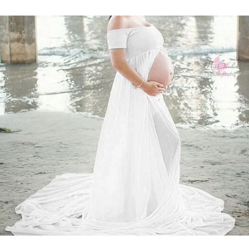 Dresses Chiffon Pregnancy Dress Photography Props Maternity Dresses For Photo Shoot Maxi Gown Dresses For Pregnant Women Clothes new