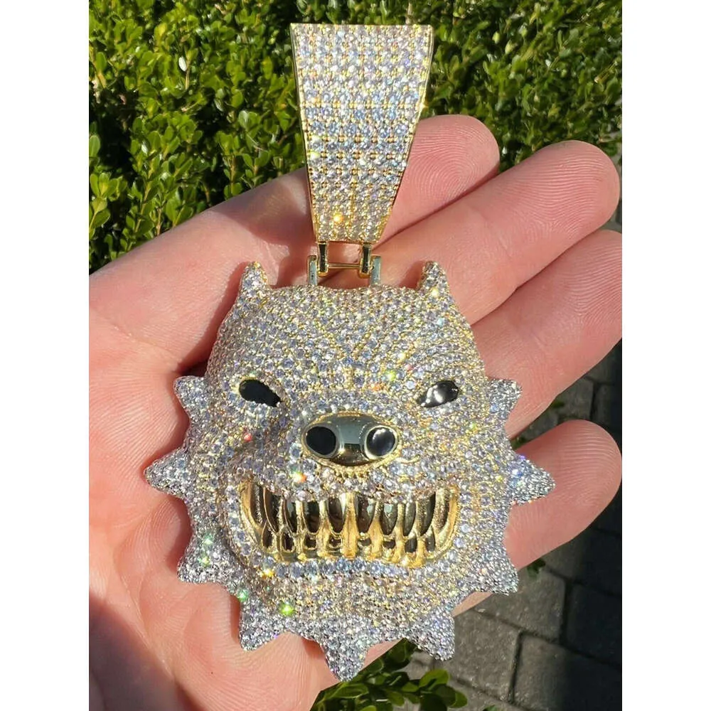 Huge iced out pendants best sale