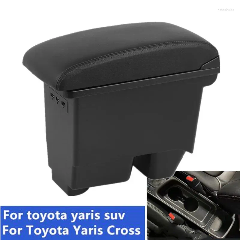 Interior Accessories For Toyota Yaris Cross Armrest Box Suv Central Store Retrofit USB Charging Car