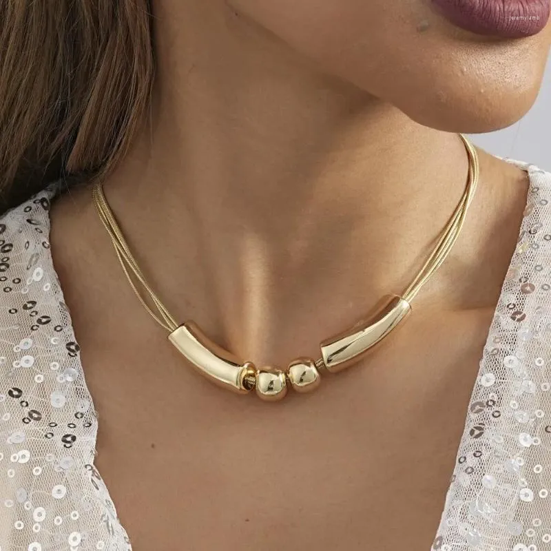 Collier ras du cou créatif rétro en perles pour femmes, Niche polyvalente pour dames, cadeau de fête d'anniversaire, bijoux, vente en gros, directe