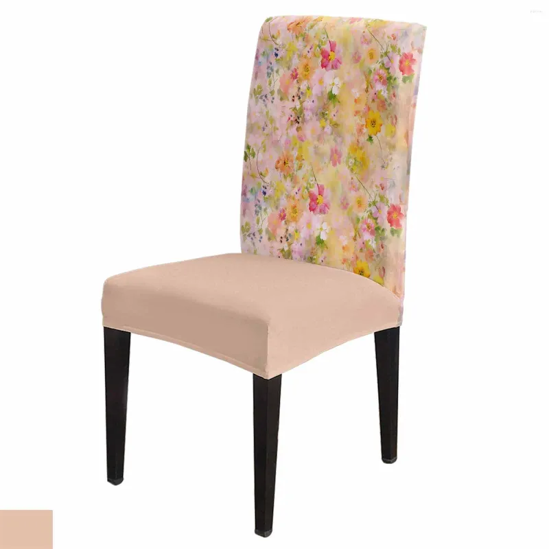 Pokrywa krzesła Spring Flowers Malowidło oleży