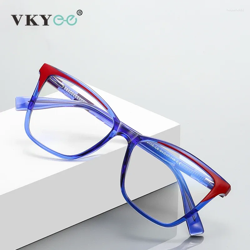 Sunglasses VICKY Simple Geometric Fashion Design Reading Glasses Customizable Prescription Anti Blue Light Computer 2116