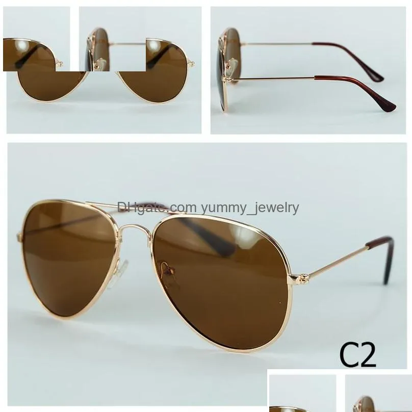 Sunglasses Trendy Pilot Fashion 2021 Baby Kids Sunglasses Boys Girls Children Sun Glasses 100%Uv Ocos De Sol Feminino Drop Delivery F Dh5Ba