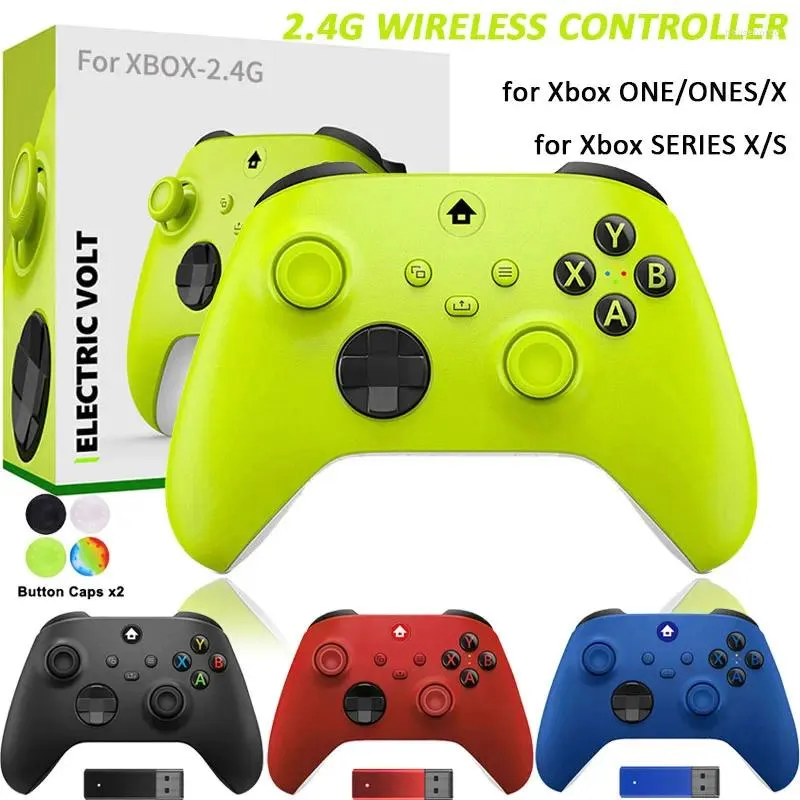 أدوات التحكم في اللعبة Controle لـ Xbox Serie S/X اللاسلكي Gamepad One PC Control 2.4g وحدة تحكم وحدة التحكم