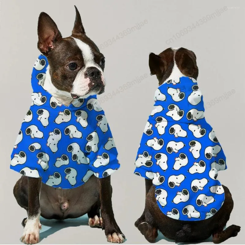 Ubrania dla psów ciepłe ubranie dla psów w 2024 bluzie z kapturem francuski byk zimowe ubrania z kapturem moda pug odzież szczenię jesienna mała