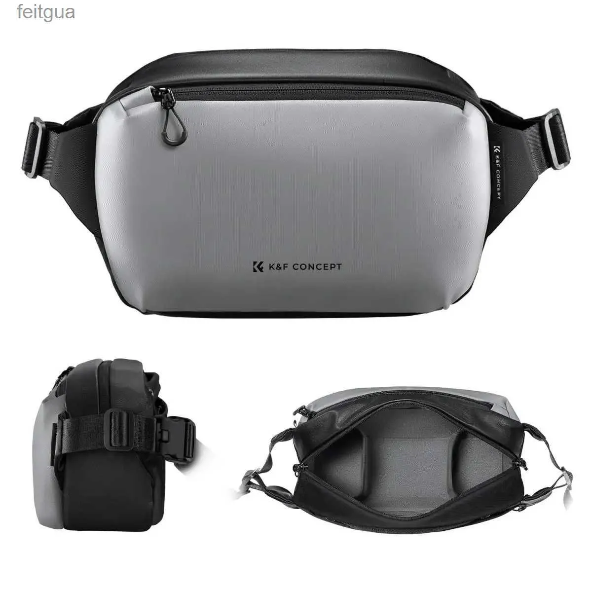 Kamerataschenzubehör K F Concept Alpha Sling Bag 10L Fotografie Schultertasche Kompatibel mit / Kameras DJI Mavic Drohnen YQ240204