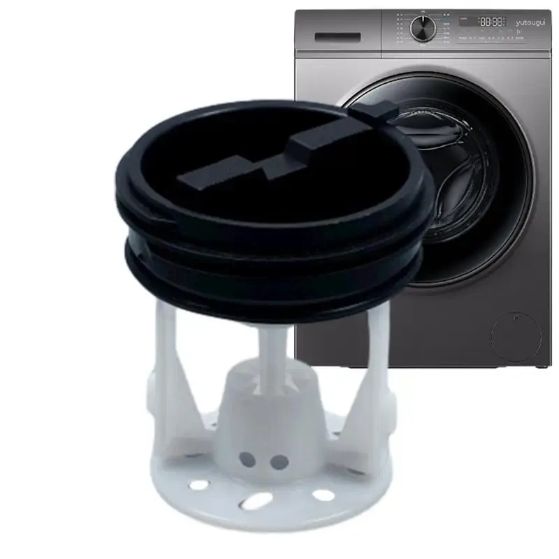 Bath Accessory Set Washer Drainage Pump Seal Cover Drain For Fluff Filter Laundry Replacement Part Keep Clean And Tidy