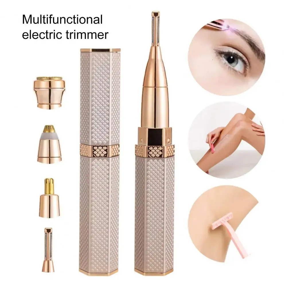 Womens Electric Epilator For Correcting Eyebrows Charge Your Lipstick