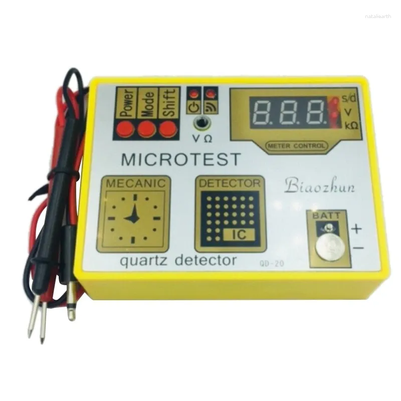 Kit di riparazione per orologi QD-20 Strumento di manutenzione Tester di movimento al quarzo prodotto in Cina può misurare la batteria