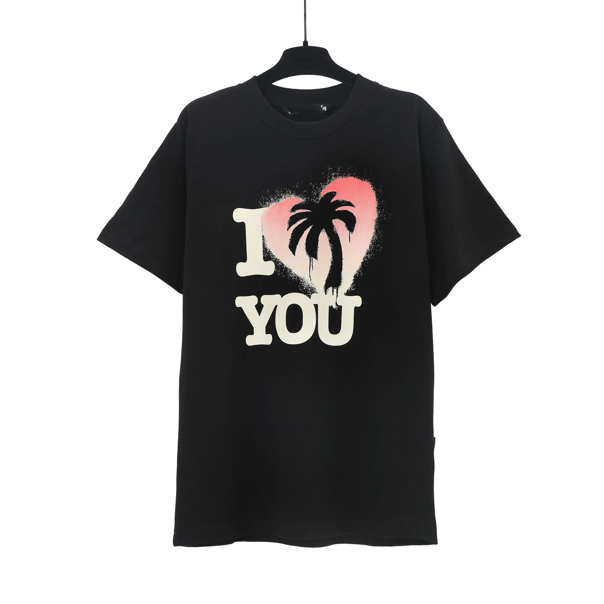 TOPS SUMME LOBE TEES MODE CONCUTER COLIT LUXURYS Clothing Street Chemises mignonnes Femmes Femmes de haute qualité Unisexe Couple T-shirts DX008