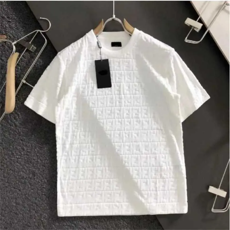 Camisetas para hombres Polo casual para hombre Camiseta de diseñador Letra 3D Botón jacquard Camisetas Hombres Mujeres Camiseta de negocios Camiseta de manga corta Sudadera Jersey de algodón de lujo