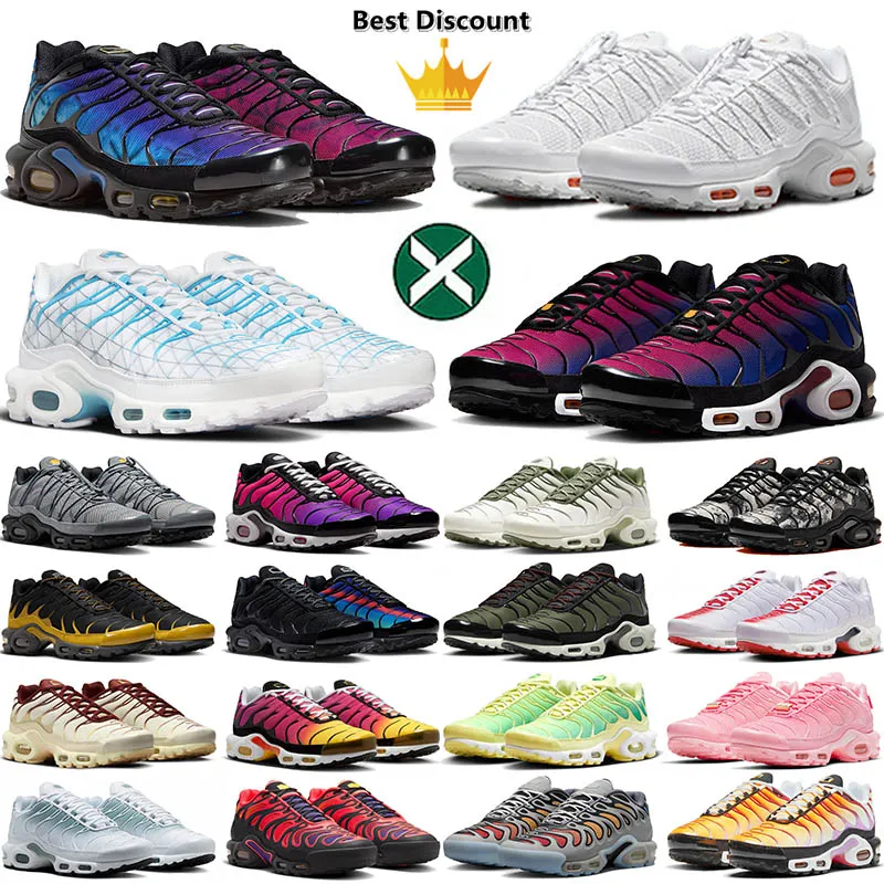 أعلى مصمم أحذية رجالية أحذية رياضية مرسيليا الذكرى nike air max plus tn airmax tns maxs 25 【code ：L】