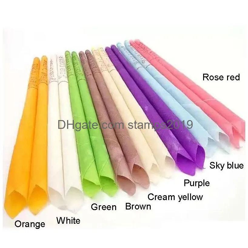 Candles Indian Therapy Ear Candle Natural Aromatherapy Bee Wax Auricar 8 Colors Coning Brain Care Sticks Bh1910 Drop Delivery Home Ga Dhw16