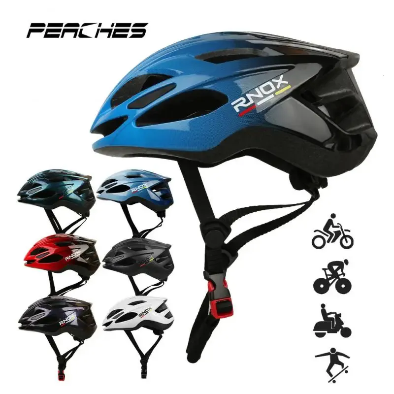 Casco da ciclismo ultraleggero MTB City Road Bicycle Uomo Donna Racing Scooter elettrico Berretto da moto Attrezzatura da ciclismo 240131