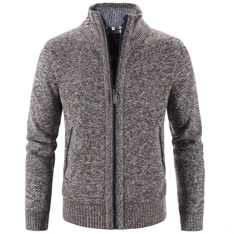 Frühling Herbst Gestrickte Pullover Männer Mode Slim Fit Strickjacke Männer Kausalen Pullover Mäntel Solide Einreiher Strickjacke männer 240124