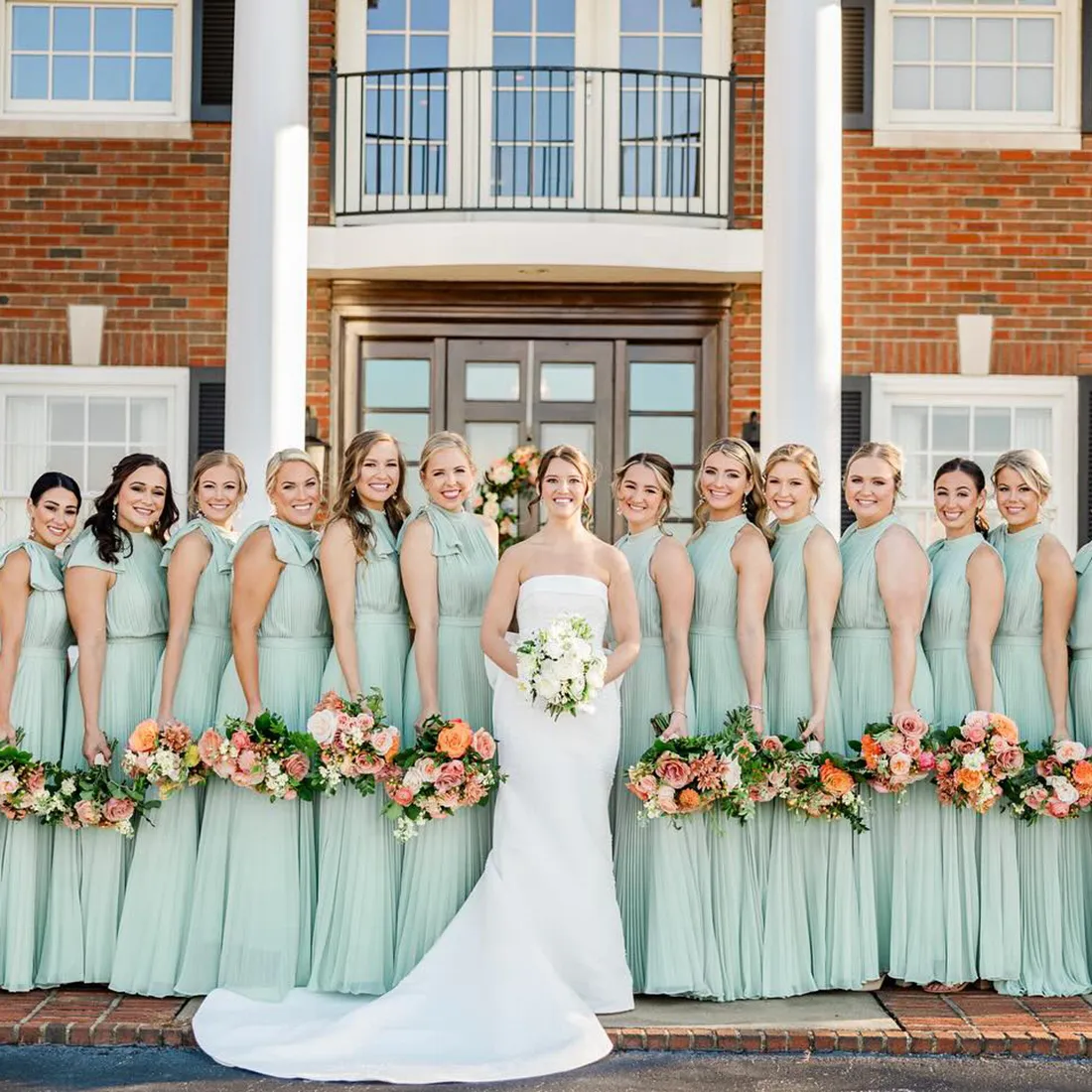 dark mint green bridesmaid dresses Light Dresses: Chiffon, Halter & More Bling Dress Watch Red White and color:Ivory/Champagne but be sure not