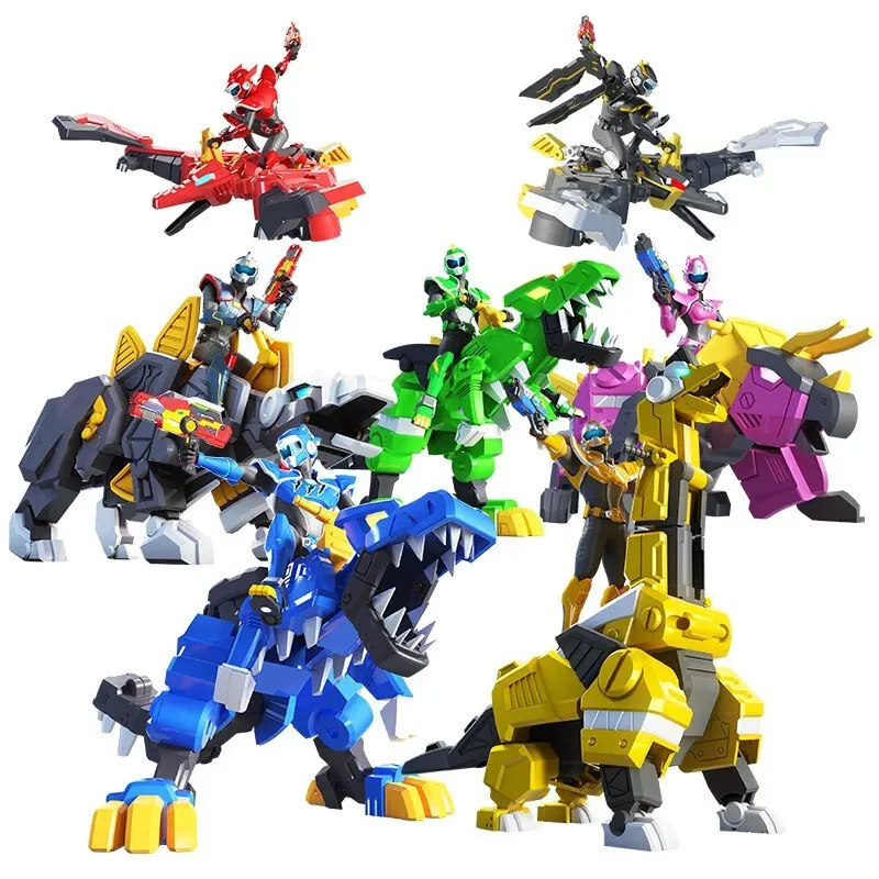 est Mini Force Transformatie Speelgoed Actiefiguren MiniForce X Simulatie Dier Dinosaurus Vervorming Mini Agent Speelgoed 240130