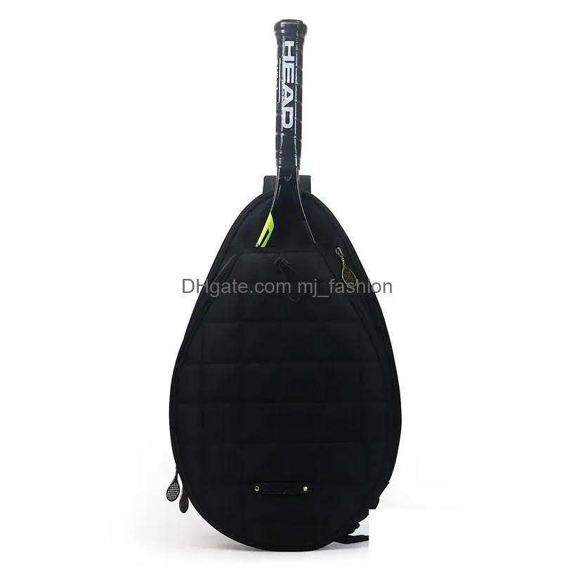 Tennis Bags Speed Womens Backpack Mens Badminton 2-Rackets Handbag Outdoor Sports Racket Male Tenis Pack 221021 Drop Delivery Outdoo Dhvwv