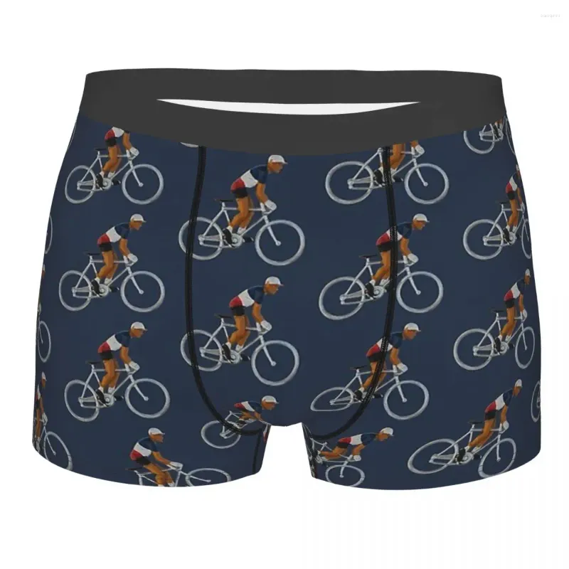 Caleçon Vélo Motard Cycle Vélo Course Francais Homme Culotte Sous Vêtements Homme Short Sexy Boxer Slip