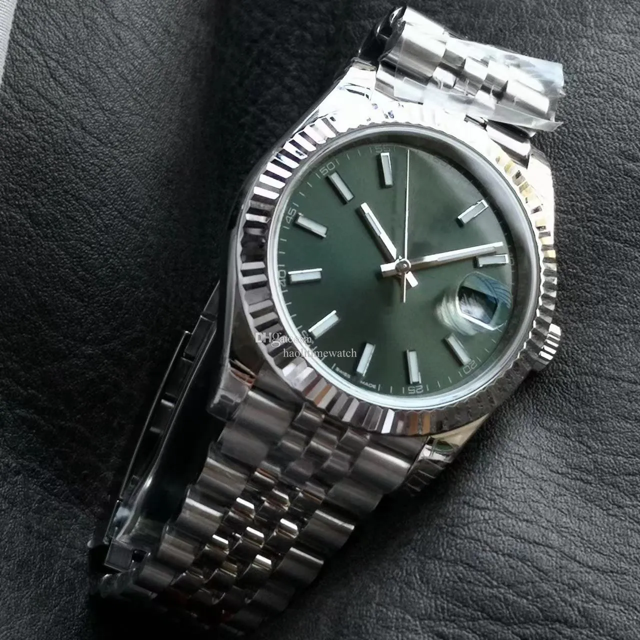 VS Factory wysokiej jakości zegarek M126334-0028 Zegarek Green Dial Fine Stal Pasek 3235 Automatyczny ruch mechaniczny 41 mm