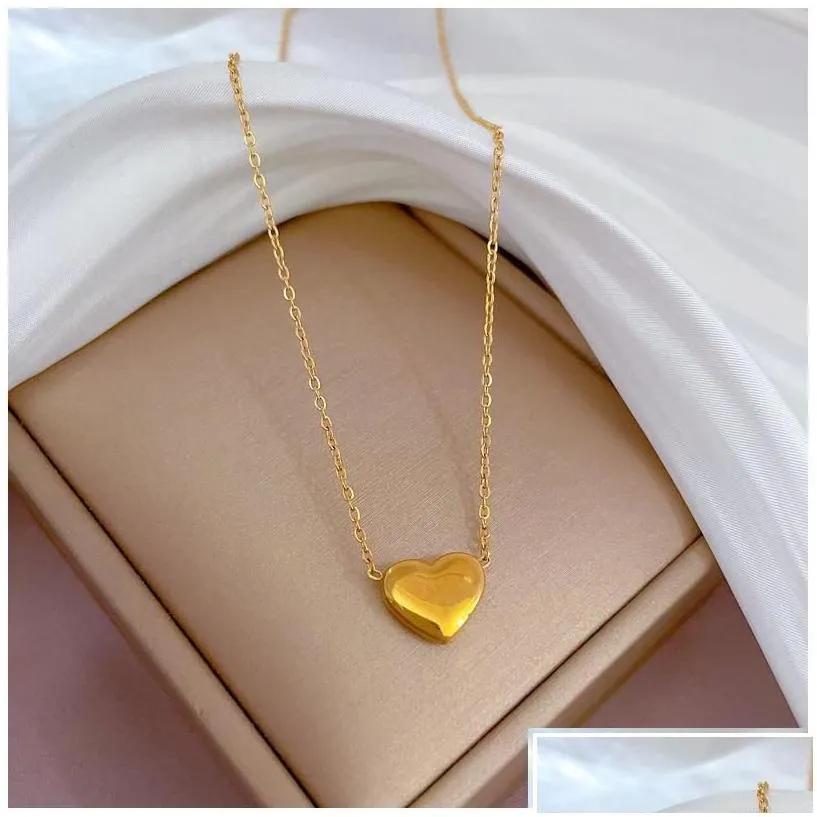 pendant necklaces crystal jewelry gold necklace sier chain custom cuban womens charms men moissanite plated chains women