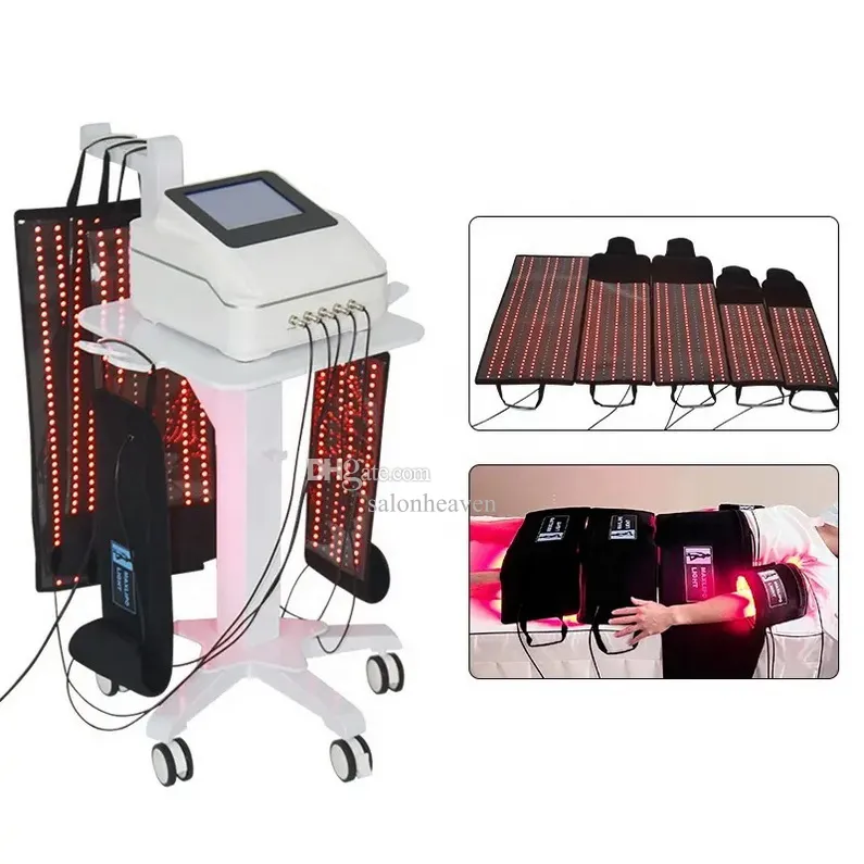 5D Lipo Laser Slimming Machine MAXlipo Light Laser Redue Fat Body Shaping Pain Relief Skin Care Beauty Equipment 650nm 940nm Lipolaser