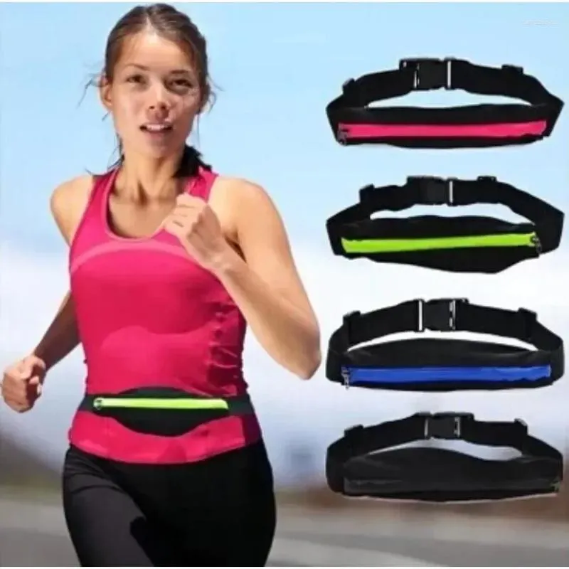 Torby w talii Sport pojedyncza torba osobista kieszonka do telefonu antykradzieżowego, ponieważ mężczyźni Kobiety biegając rowerami fitness mini pakiet