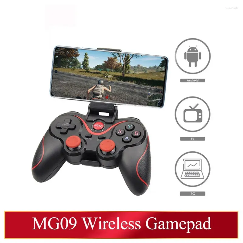 Game Controllers MG09 Wireless Bluetooth -controller voor pc mobiele telefoon tv -doos computer tablet joystick gamepad joypad houder