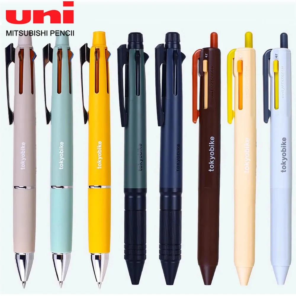 1pcs uni jetstream pen multicolor pen pen pen tokyobike multifunctional pen ultra school school antainery 240122