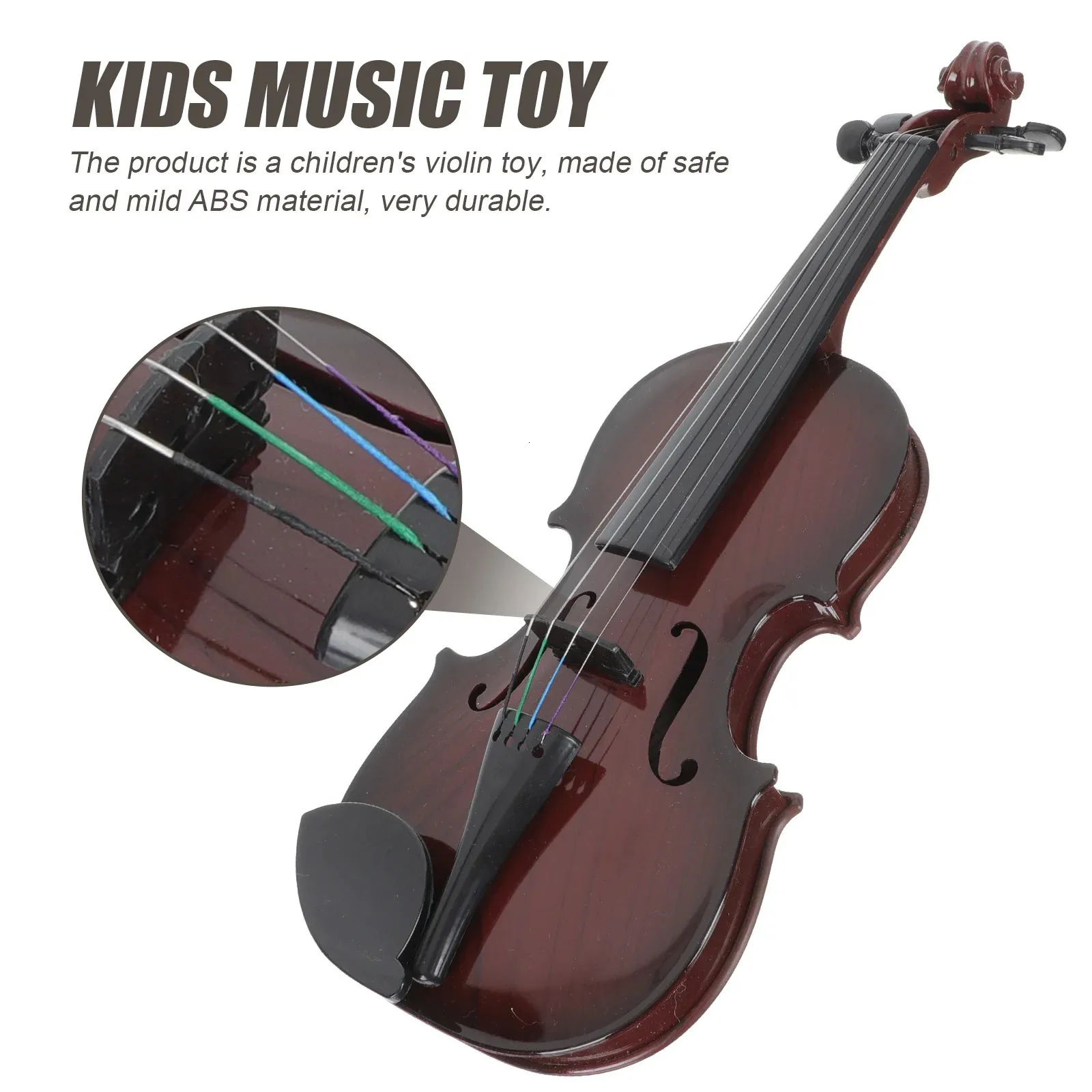 Toys Kids Simulated Violin Music Musical Instrument Children Played Toddler Simulation 240124