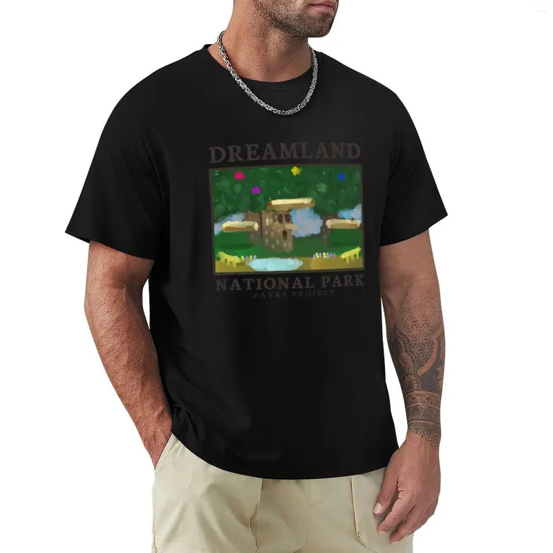 Polo da uomo Dream Land National Park T-shirt Abiti estivi vintage T-shirt carina per uomo