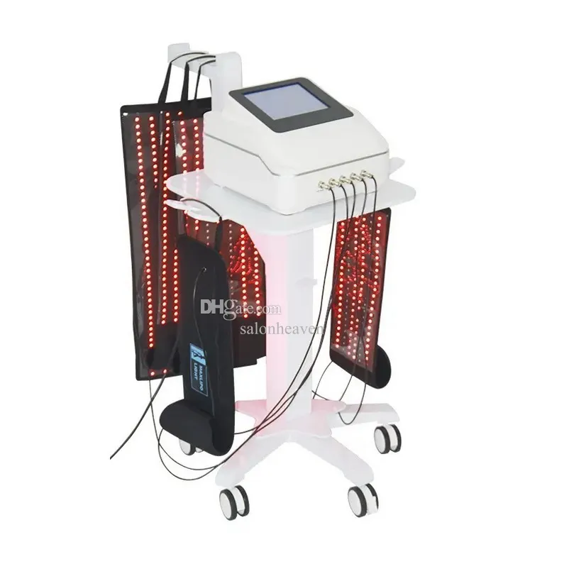 5D Maxlipo Lipo Laser Fat Burning Lipolaser Machine Fat Removal Cellulite Reduction Slimming Machine With 5 Laser Pads